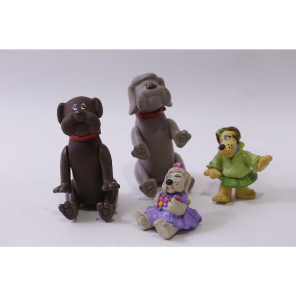 Pound Puppies, Poseable, PVC Figurine, Lot, Tonka, Vintage Toy, ~ 251107-WH 1395 - Picture 1 of 4